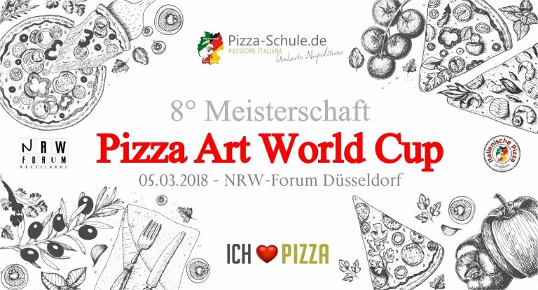 8° Campionato Pizza Art World Cup 2018 – NRW Forum a Düsseldorf