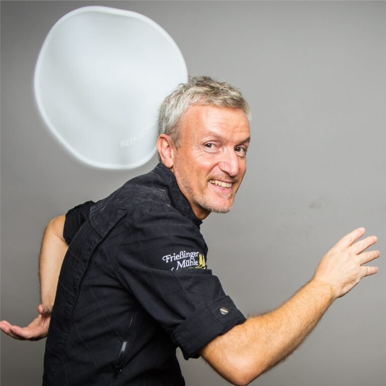 Pizza Akrobatik höchstpersönlich – Umberto Napolitano