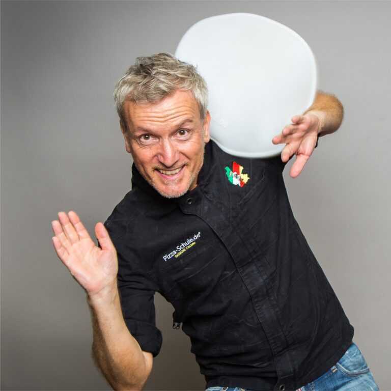 Pizza Akrobatik höchstpersönlich – Umberto Napolitano