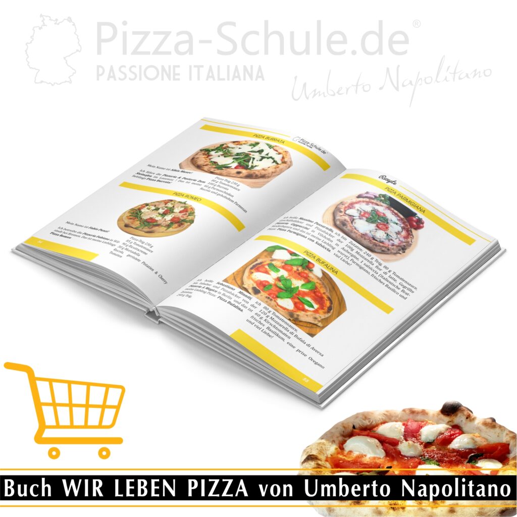 Buch Wir leben Pizza von Umberto Napolitano
