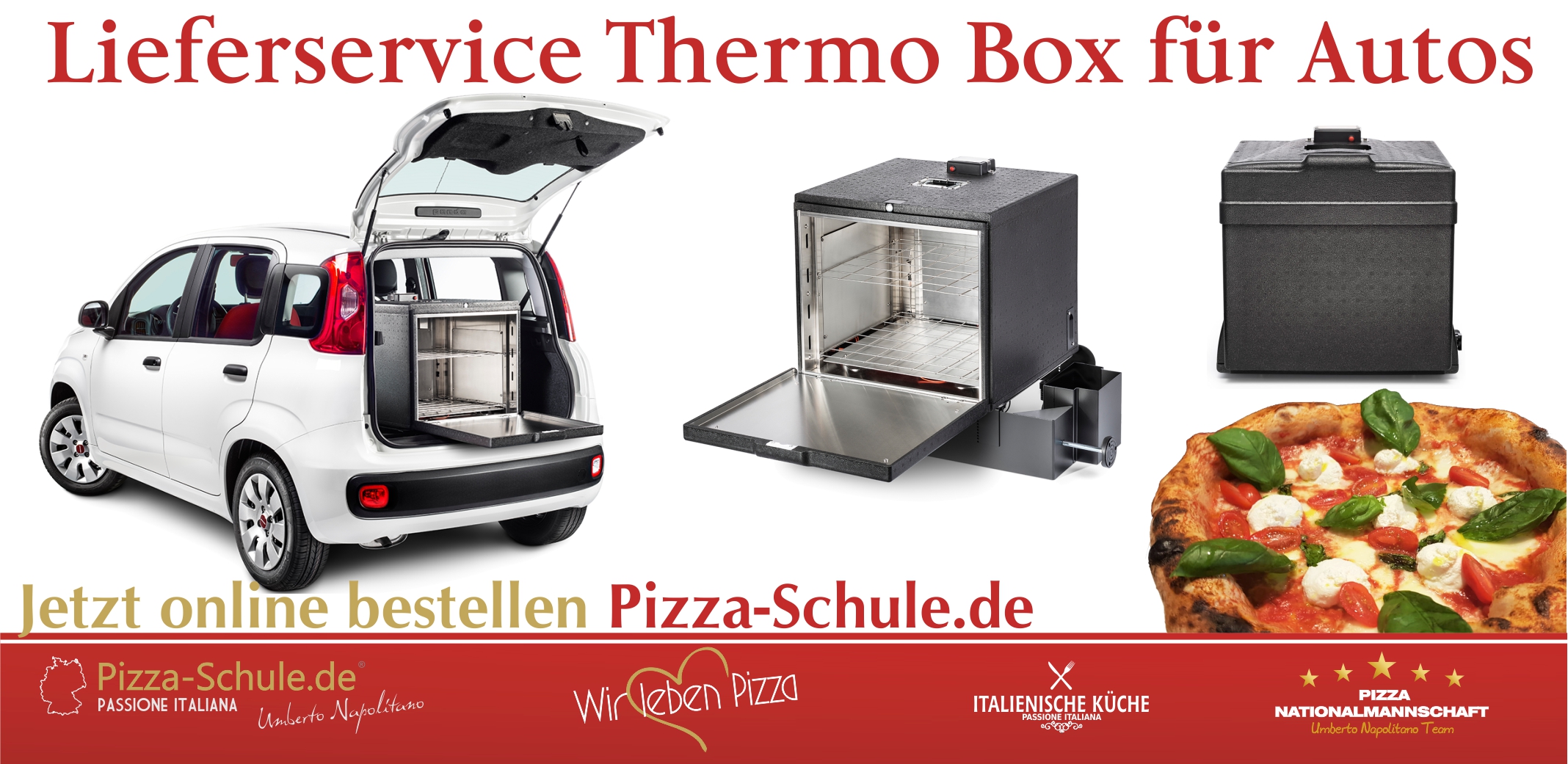 Lieferservice Thermo Box Pizza für Autos 2020