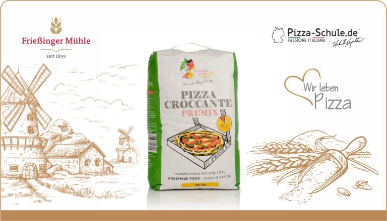 Pizza Croccante – Vormischung für knusprige Lieferpizza