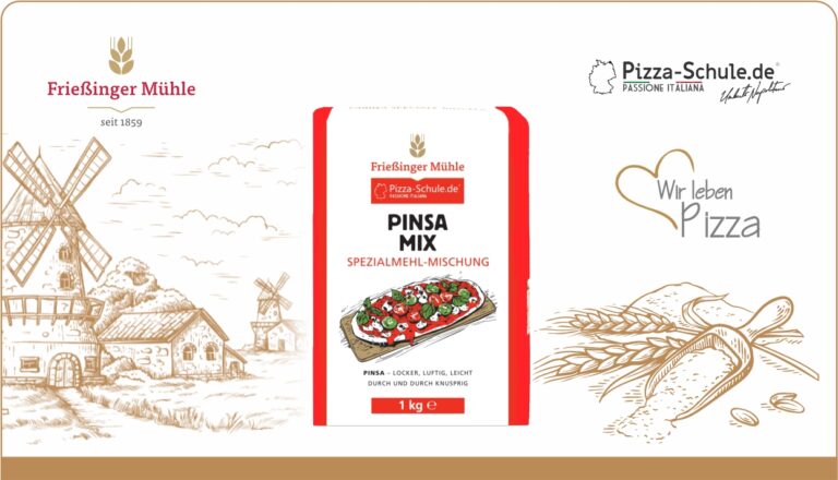 Pinsa Mix – Spezialmehl für luftige, knusprige Pinsa