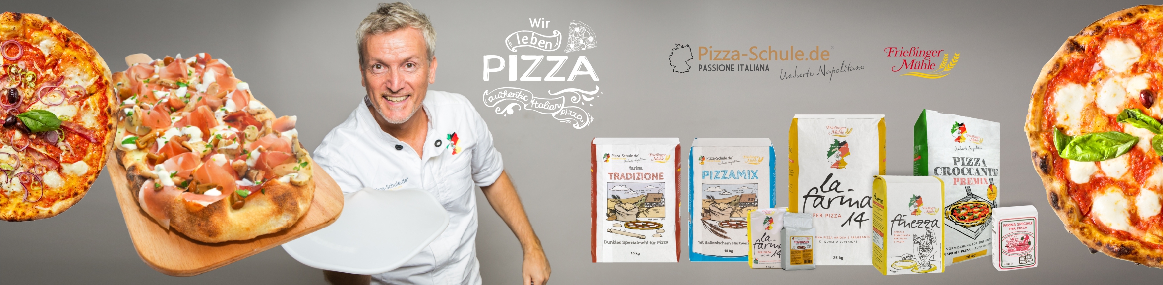 Pizzeria-Produktlinie Pizza-Schule – Umberto Napolitano