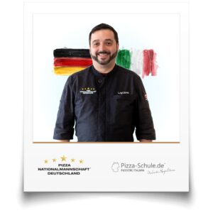 LUIGI DIRMA Mitglied der Pizza­Nationalmannschaft Deutschland