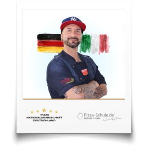 MARTINO CESARIO Mitglied der Pizza­Nationalmannschaft Deutschland