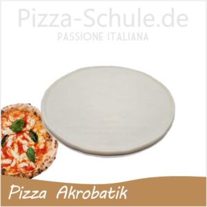 Pizza Akrobatik Plastikscheiben Gummipizza 33 cm Pizza-Schule