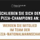 Werden Sie Mitglied im Team der Pizza-Nationalmannschaft