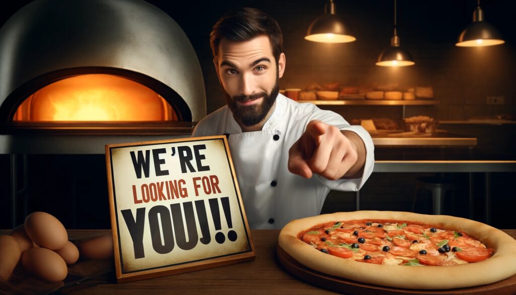 Werden Sie Mitglied im Team der Pizza-Nationalmannschaft!