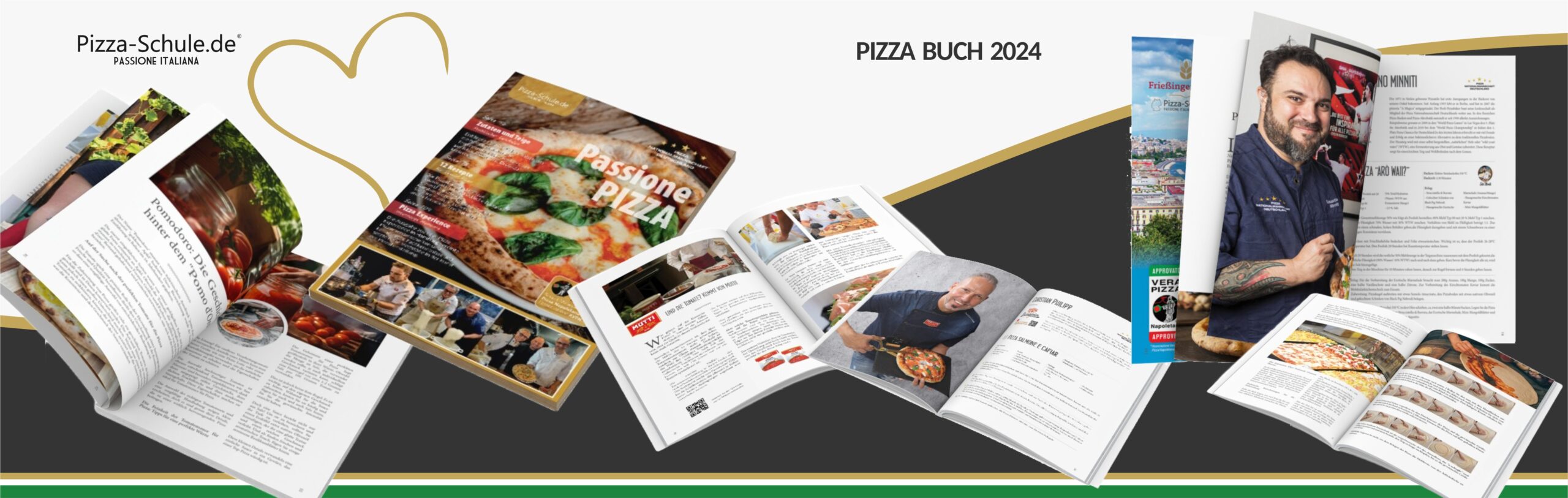 Pizzabuch 2024 Pizza-Schule