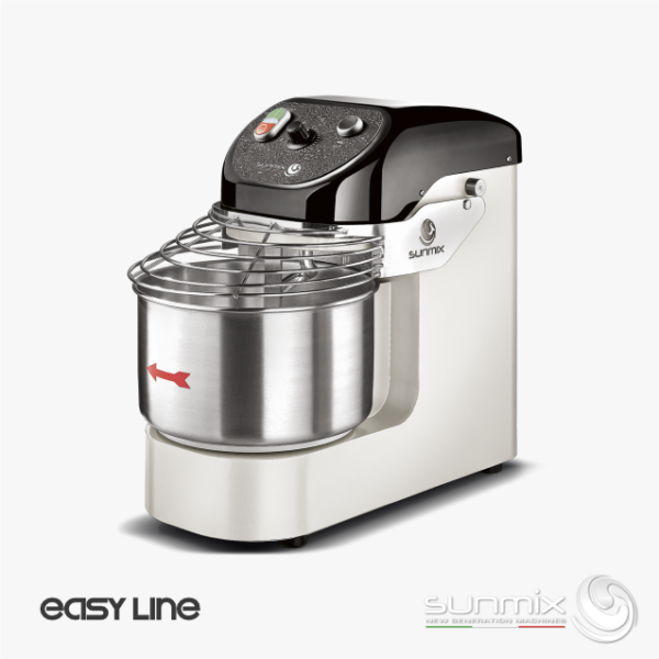 Sunmix EASY Line Spiral Mixer from 6 kg to 20 kg white