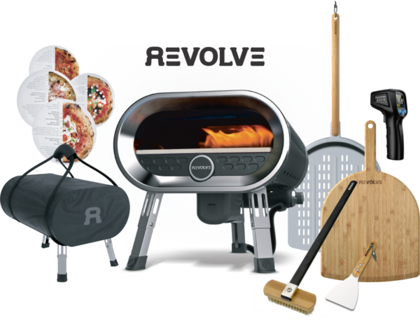 Revolve Gas Pizzaofen mit rotierendem Pizzastein