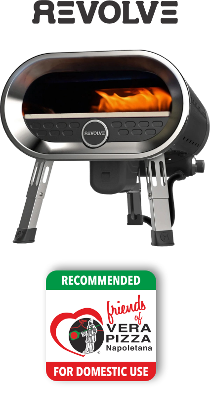 Revolve Gas Pizza Oven with Rotating Pizza Stone