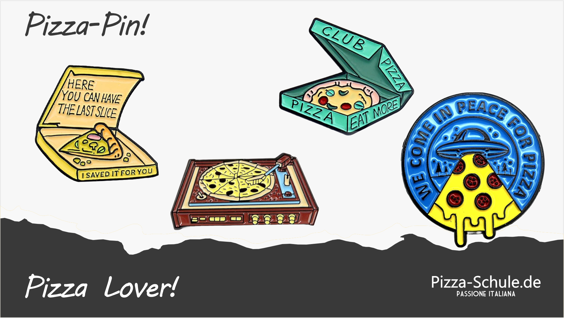 banner pizza pin