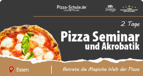 Pizza Seminar und Akrobatik Essen