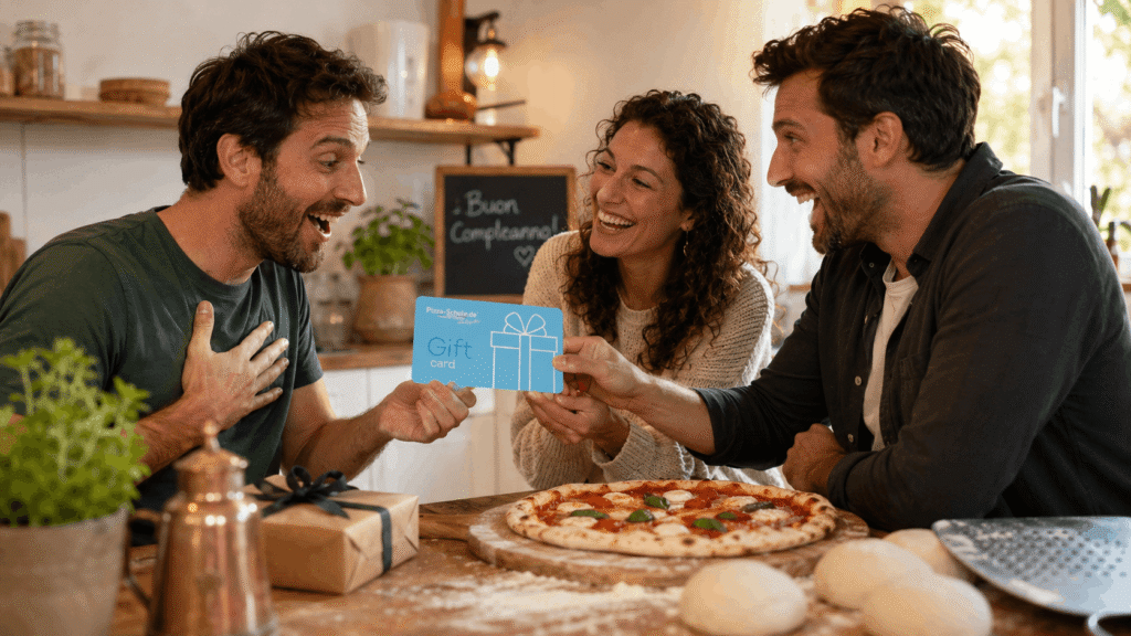 Geschenkgutschein Gift Card Pizza-Schule Pizzakurs Geschenkgutschein Gift Card Pizza-Schule