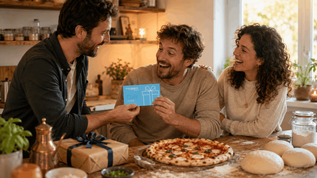 Geschenkgutschein Gift Card Pizza-Schule Pizzakurs 2 Geschenkgutschein Gift Card Pizza-Schule