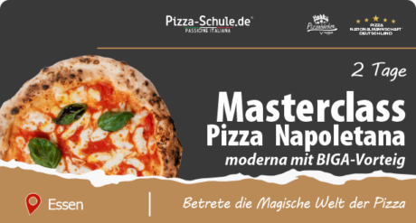 Masterclass: moderne Neapolitanische Pizza mit Biga