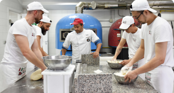 Professioneller Pizzakurs AVPN Neapolitanische Pizza kurs