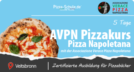 Professioneller Pizzakurs AVPN Neapolitanische Pizza