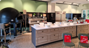 Pizza-Schule Akademie moderne Pizzaschule mit professionellen Elektro-Pizzaöfen