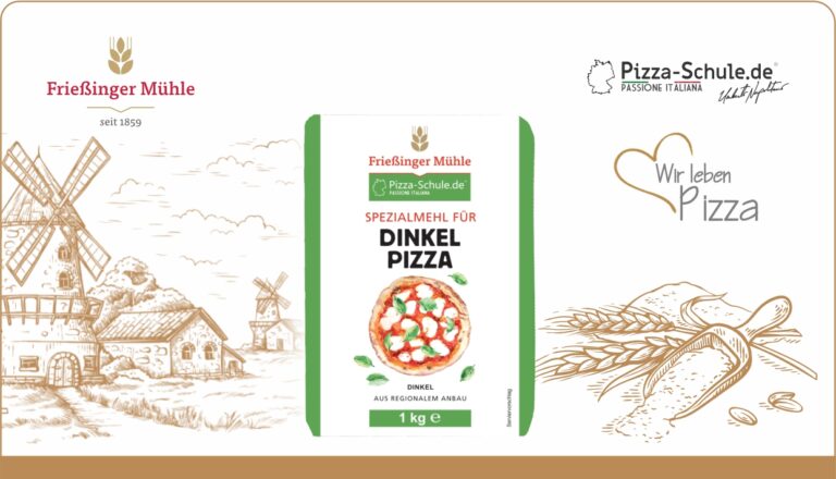 Spezialmehl für Dinkel-Pizza – mit Rezept