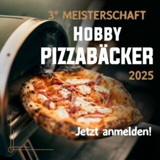 Anmeldung zur 3. Meisterschaft für Hobby-Pizzabäcker