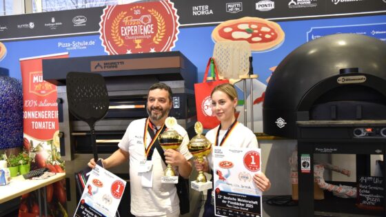 Gewinner der 12. Deutsche Meisterschaft der Pizzabäcker 2025