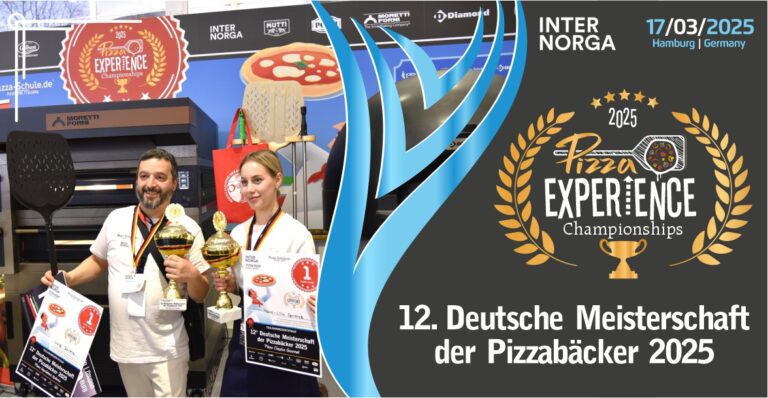 12. Deutsche Meisterschaft der Pizzabäcker 2025: Ein Triumph der Leidenschaft und des Talents auf der Internorga!