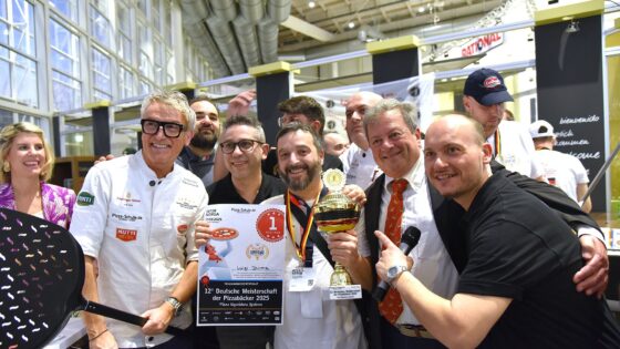 Gewinner der 12. Deutsche Meisterschaft der Pizzabäcker 2025