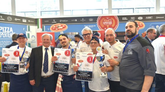 Gewinner der 3 European Pizza Excellence 2025