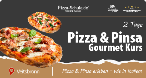 Pizza & Pinsa Gourmet Kurs Pizza-Schule