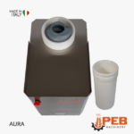 Teigabrunder mit Teflon-Schnecke für weichen Teig für Pizzerien PEB Machinery AURA Teigabrunder mit Teflon-Schnecke für weichen Teig für Pizzerien PEB Machinery AURA