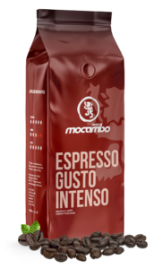 Caffè Espresso Gusto Intenso 1 kg Kaffeebohnen Extra Dark Roast Drago Mocambo Kaffee