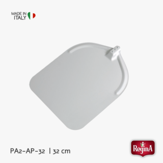 Regina Rechteckige Pizzaschaufel 32 cm aus eloxiertem Aluminium PA2-AP-32
