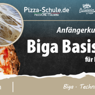 Biga Kurs für Pizza und Brot – Grundlagen der Biga-Technik für aromatische und professionelle Teige.