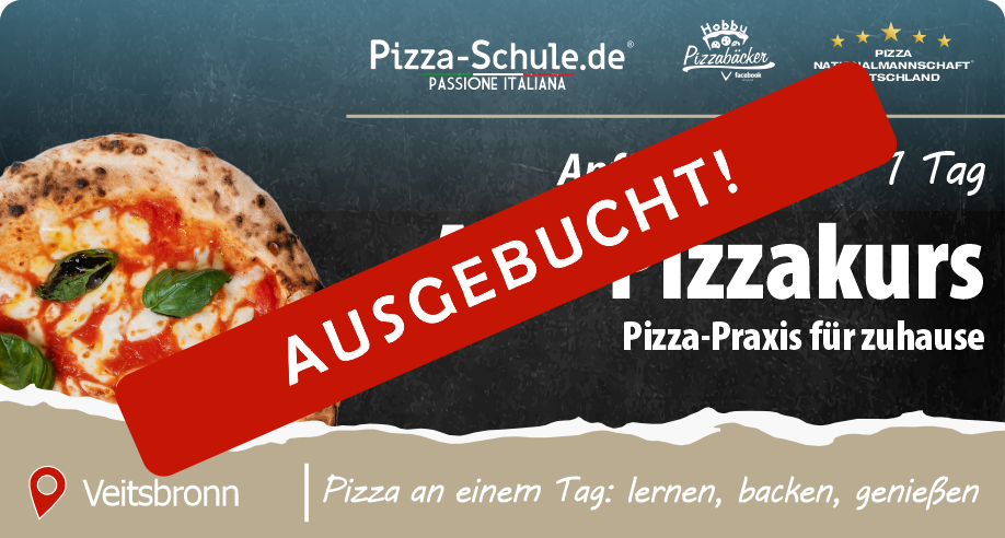AUSGEBUCHT Das ABC-Pizzakurs in Veitsbronn 2026