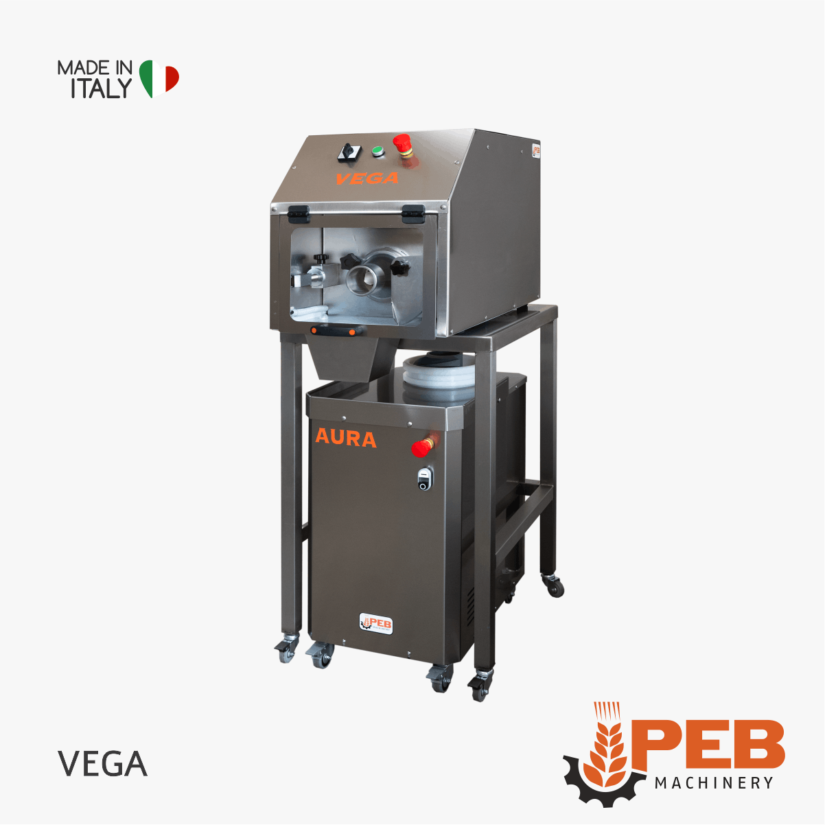 PEB Machinery VEGA und AURA professionelle Teigverarbeitung Linie