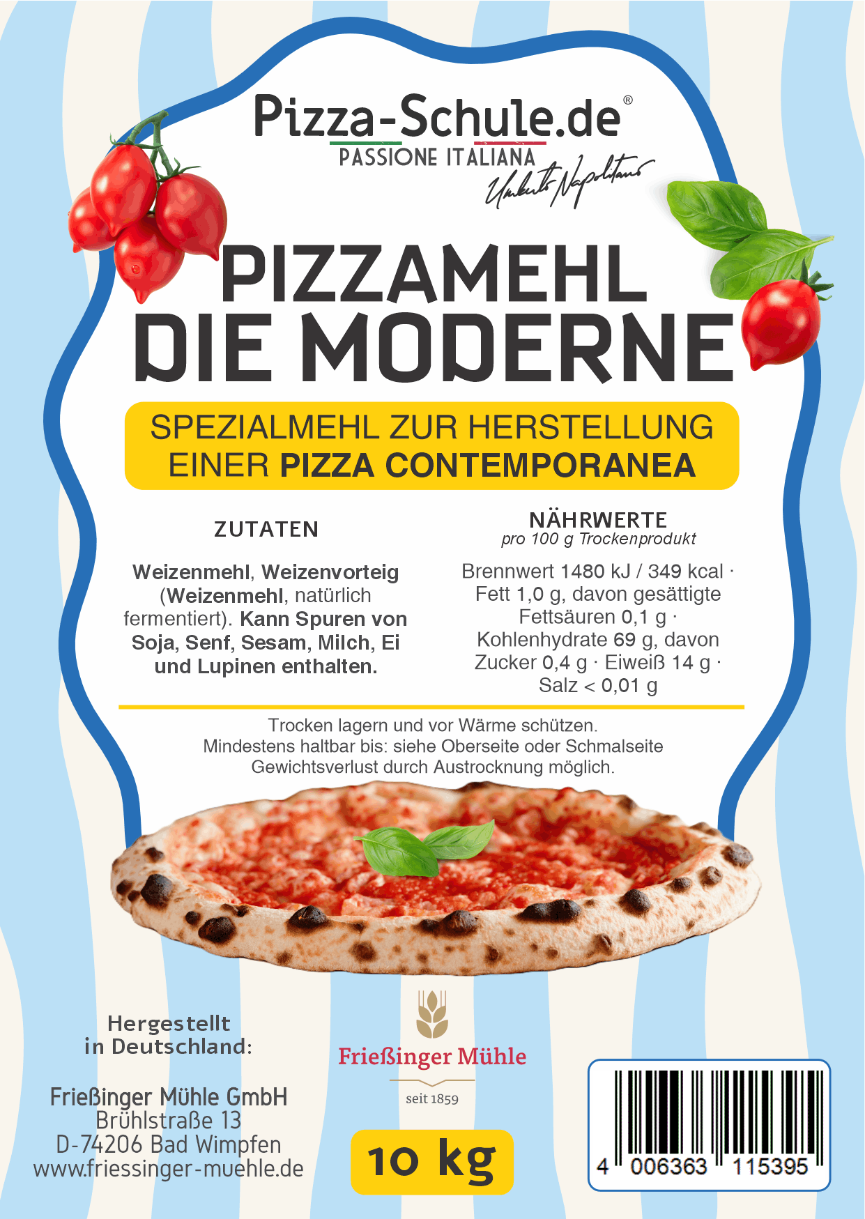 Die Moderne Spezialmehl für Pizza Contemporanea 10-kg-Sack Die Moderne Spezialmehl für Pizza Contemporanea 10-kg-Sack