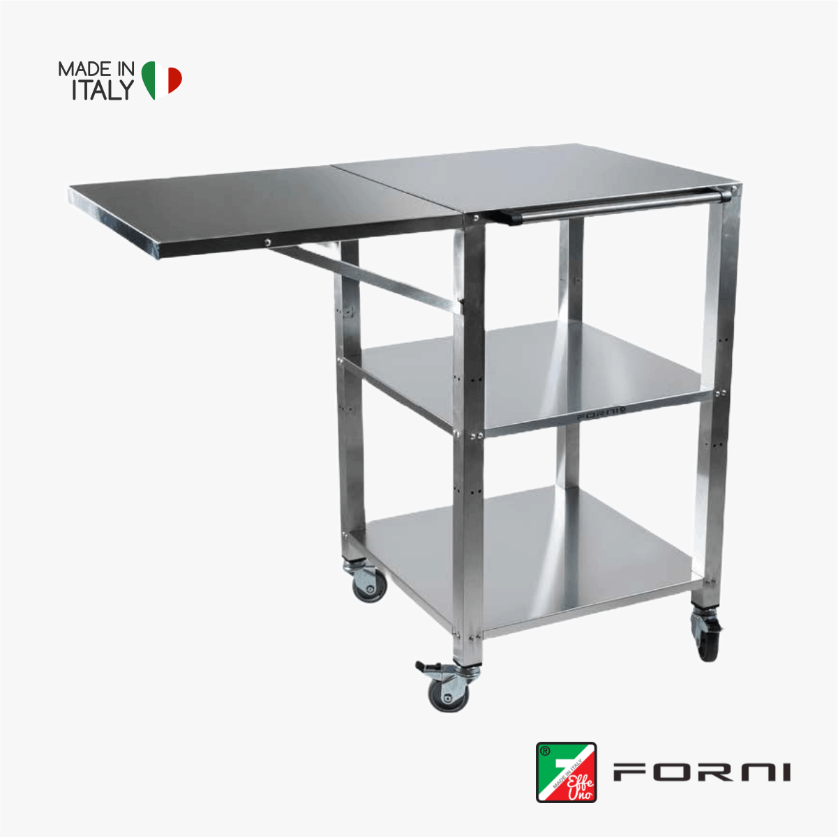 Effeuno Rollwagen mit seitlicher Arbeitsflaeche