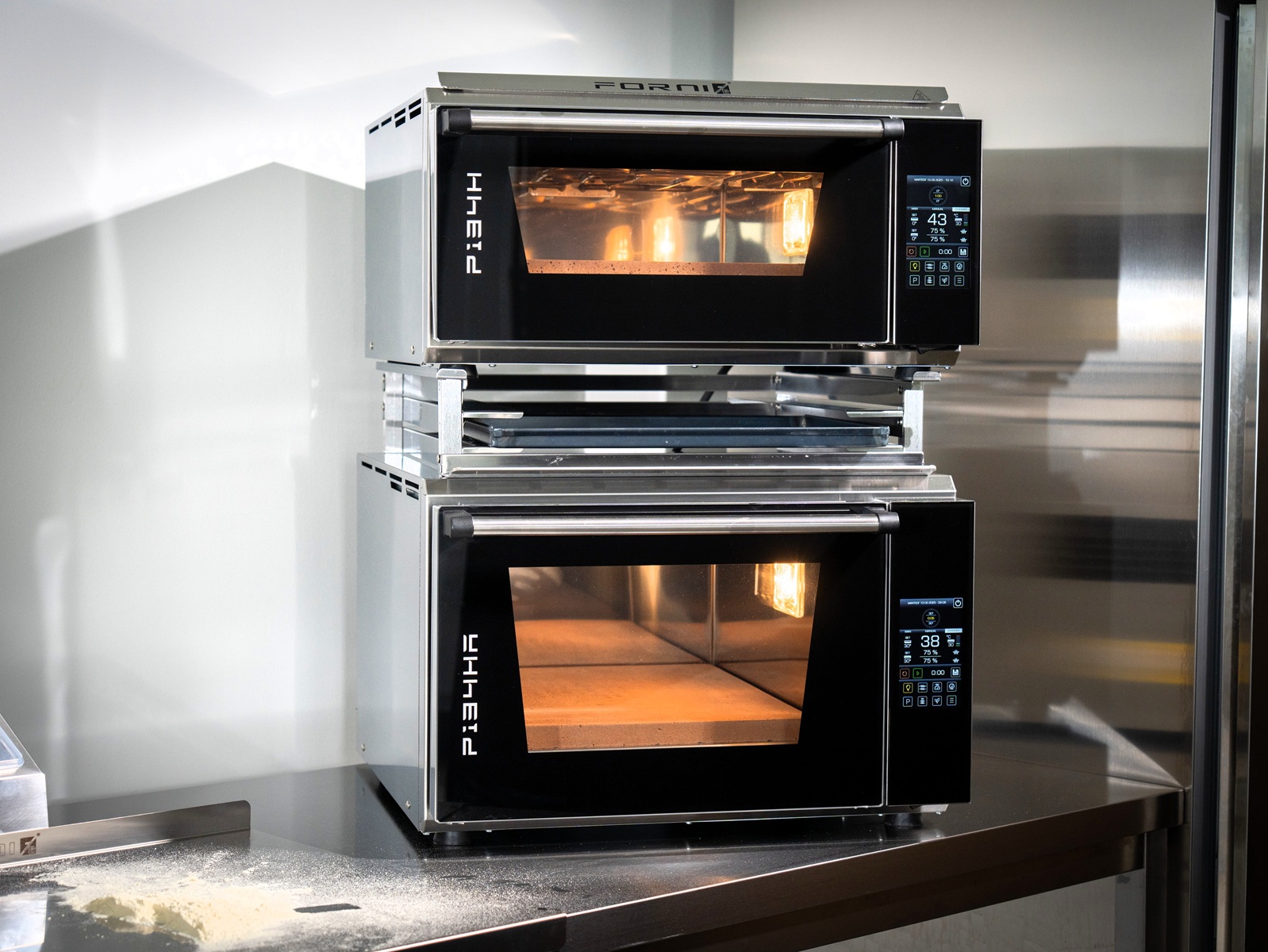 Effeuno Stacking Kit Doppel Pizzaofen Effeuno Stacking Kit Doppel Pizzaofen