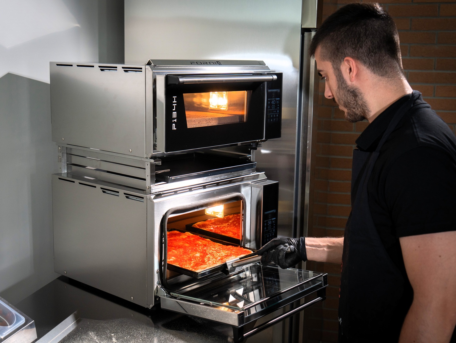 Effeuno Stacking Kit Pizza in Teglia im Ofen Effeuno Stacking Kit Pizza in Teglia im Ofen