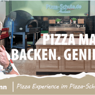 Pizza machen Backen Genießen - Pizza Experience im Pizza-Schule Showroom