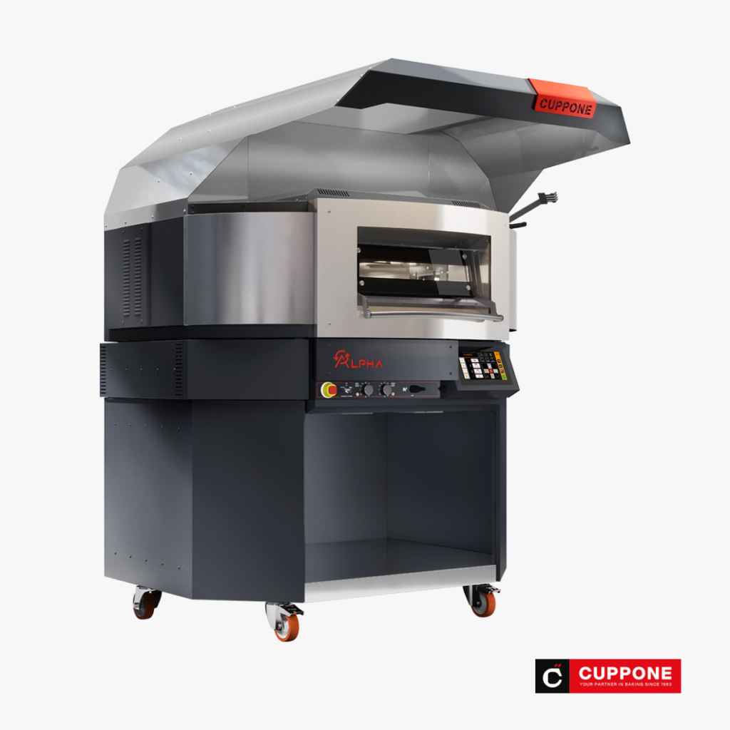 Cuppone Alpha – Elektro-Pizzaofen mit Drehteller Ø 110 oder 140 cm, bis 450 °C Cuppone Alpha – Elektro-Pizzaofen mit Drehteller Ø 110 oder 140 cm, bis 450 °C