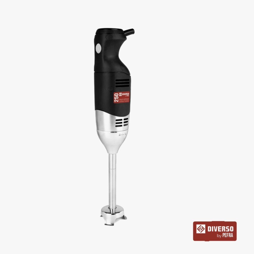 DIVERSO IB250EV Stabmixer 250 Watt mit Edelstahl-Mixstab 190 mm DIVERSO IB250EV Stabmixer 250 Watt mit Edelstahl-Mixstab 190 mm