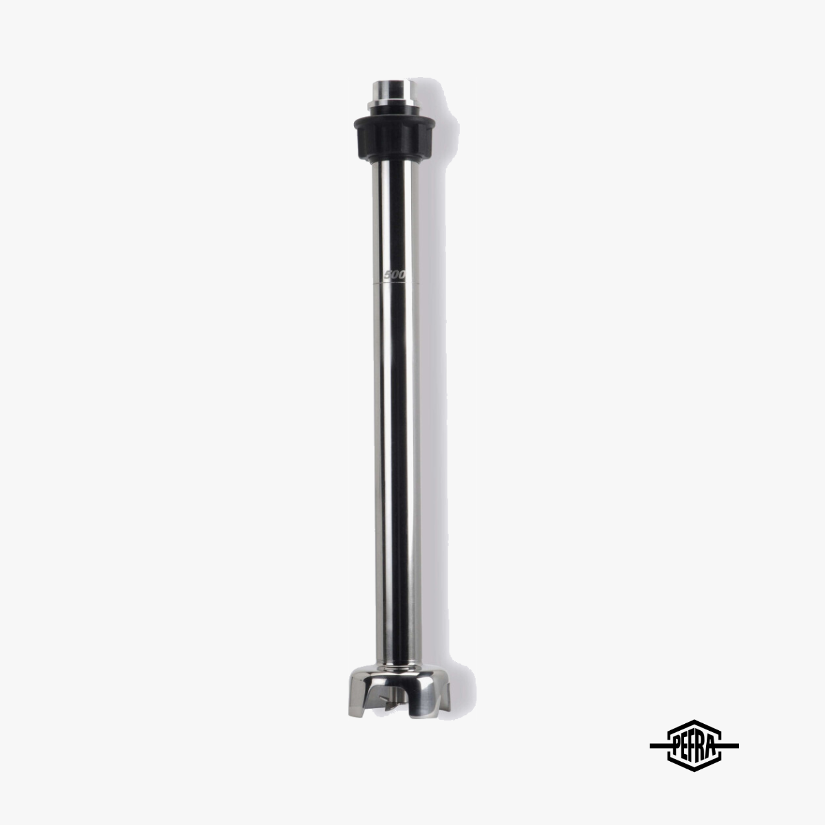 PEFRA Inox-Mixstab 500 mm aus Edelstahl für Stabmixer-Motorblöcke VV und VF