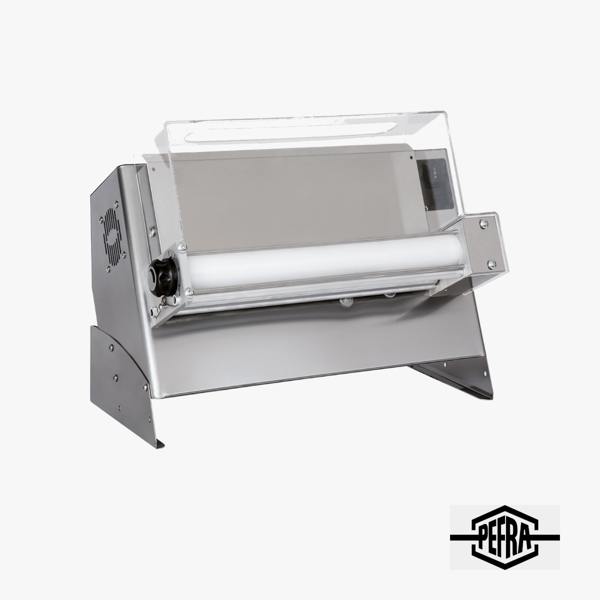 PEFRA Pizza-Teigausroller Pri 310/1 von Prismafood mit einem Walzenpaar, für Pizza Ø 14–30 cm