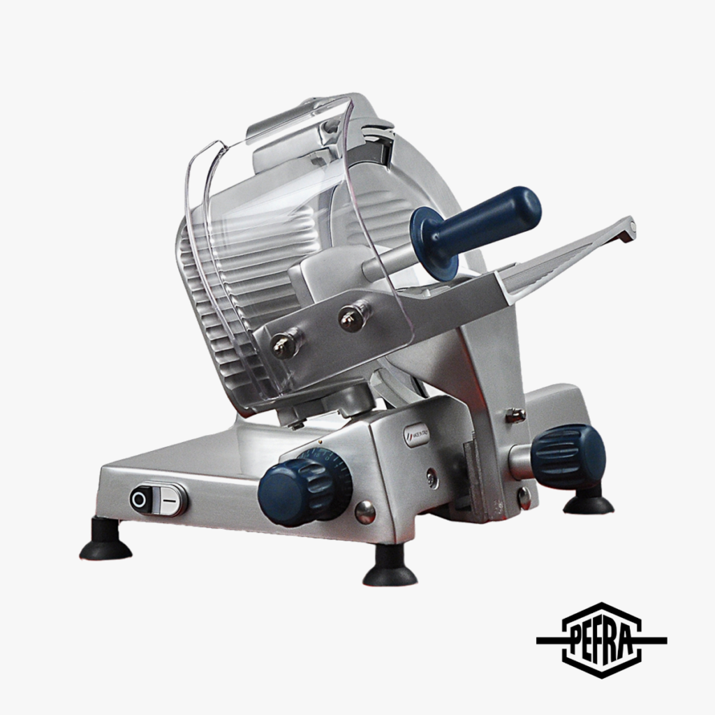 Affettatrice PEFRA TWS220 – lama inclinata Ø 220 mm, 130 W Affettatrice PEFRA TWS220 – lama inclinata Ø 220 mm, 130 W