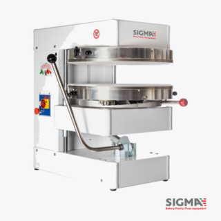 Sigma Sprizza 50 Pizzaformer für die Kaltverarbeitung von Pizzateig bis Ø 45 cm