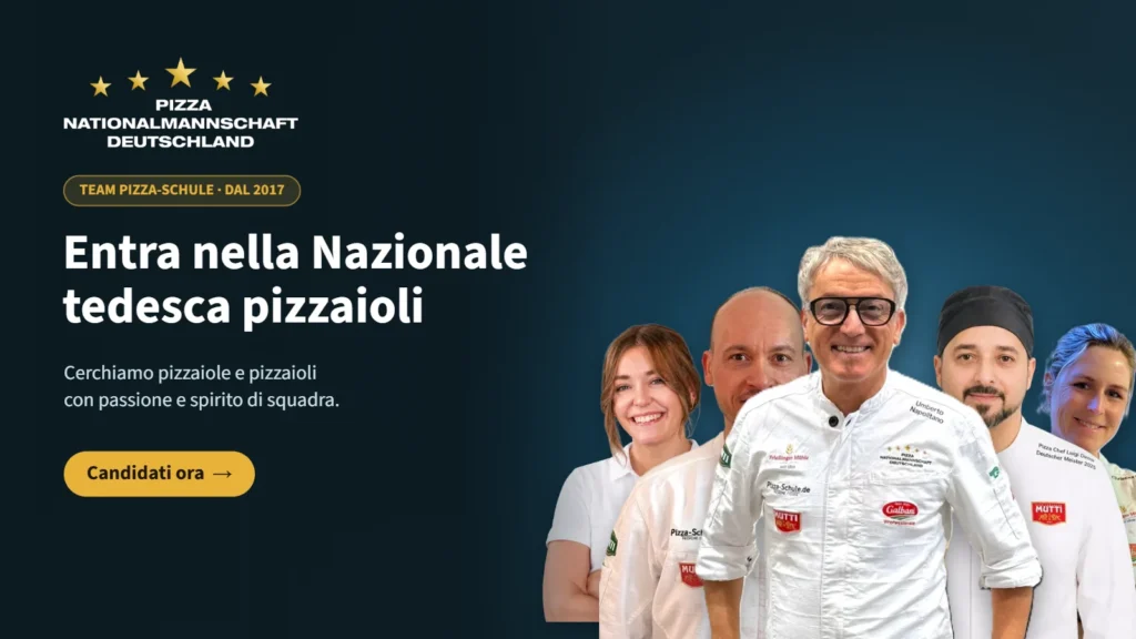 Membri della Nazionale tedesca pizzaioli – Candidati ora